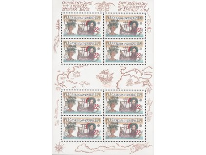 ČS 1992 / 3006 PL / EUROPA: 500. výročie objavenia Ameriky **