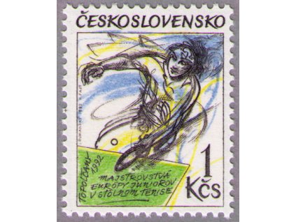 ČS 1992 / 3013 / Stolný tenis **