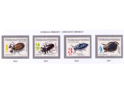 ČS 1992 / 3014-3017 / Ochrana prírody **