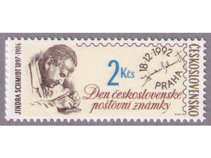 ČS 1992 / 3029 / Deň čs. poštovej známky **