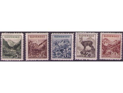 SŠ 047-051 / Tatranské (malý formát)  **
