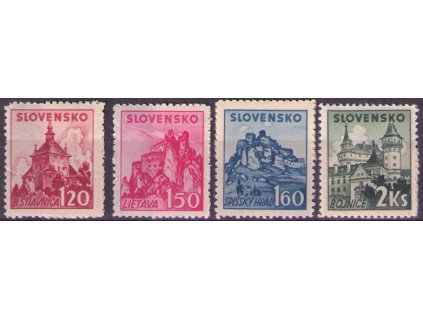 SŠ 052-055 / Slovenské hrady  **