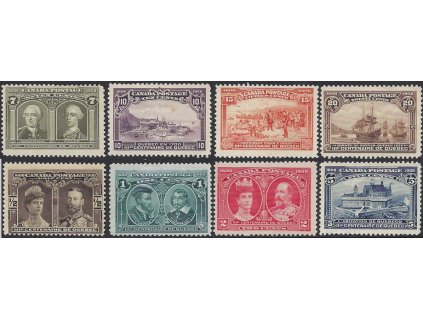 Kanada 1908 / 0084-0091 / 300. výr. založenia mesta Quebeck *
