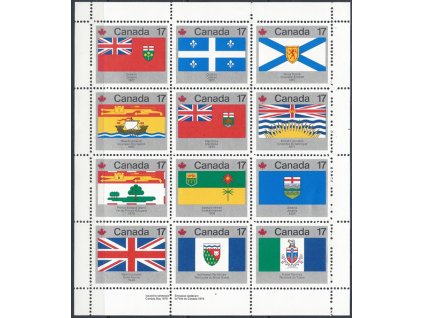 Kanada 1979 / 0731-0742 / Vlajky PL **