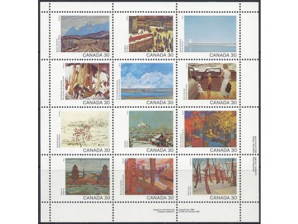 Kanada 1982 / 0835-0846 / Umenie PL **