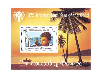 Dominica 1979 / 0629 Bl. 55 / Medzinárodný rok detí **