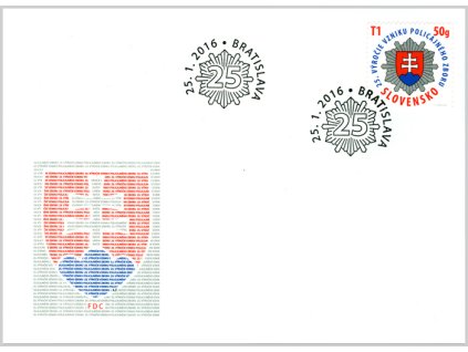 SR 2016 / 604 / 25. výročie vzniku PZ FDC