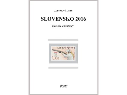 Albumové listy SR 2016 I