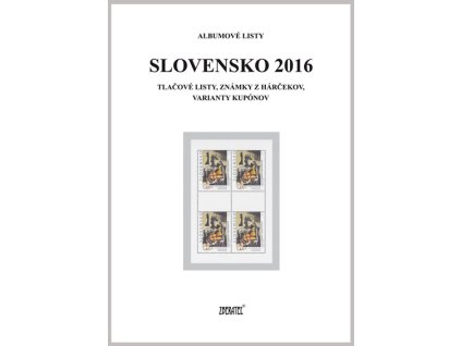 Albumové listy SR 2016 II