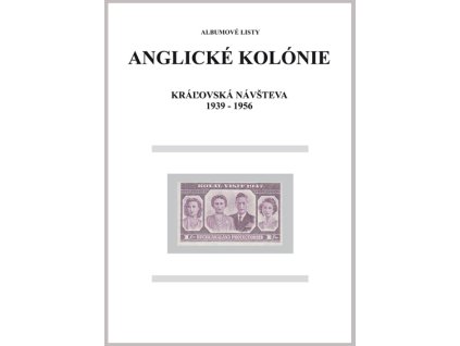 Albumové listy angl kol 1939-1956 Royal visit