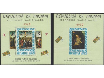 Panama 972 Bl 66 973 Bl 67