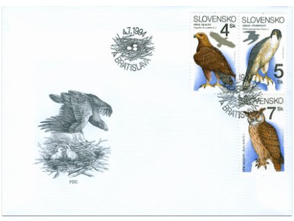 SR 1994 / 034-036 / Ochrana prírody FDC