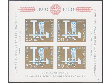 Svajciarsko 719 Bl17