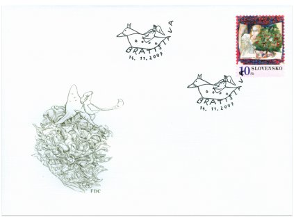 SR 2007 / 411 / Vianoce / FDC