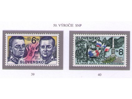 SR 1994 / 039-040 / 50. výročie SNP