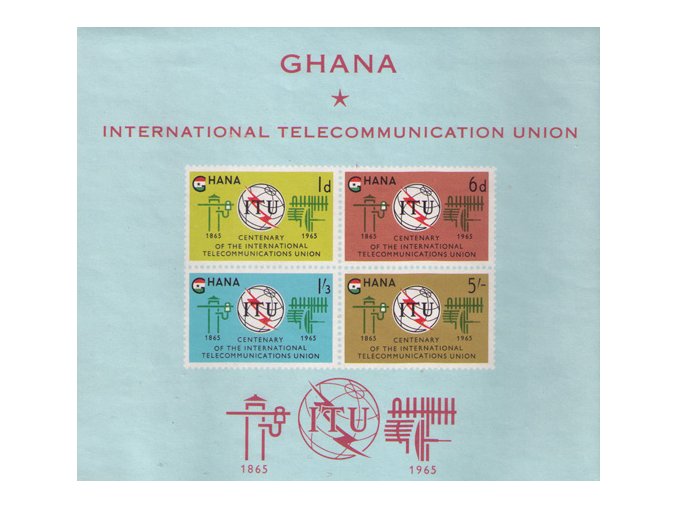 Ghana 0210 0213 Bl 17