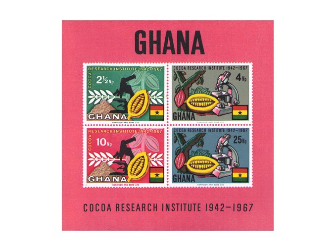 Ghana 0334 0337 Bl 30