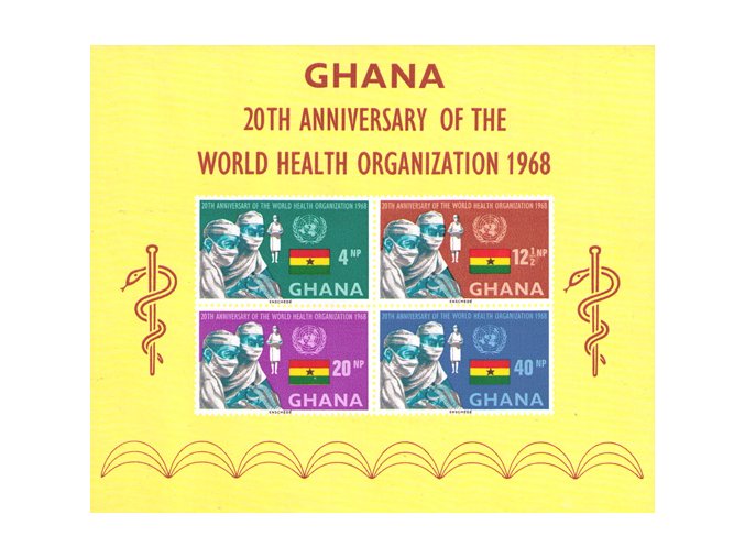 Ghana 0347 0350 Bl 32