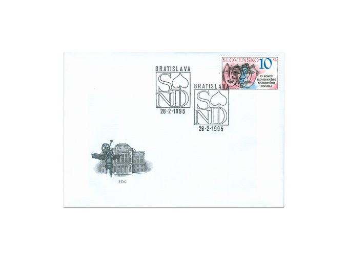 SR 1995 / 059 / Slovenské národné divadlo FDC