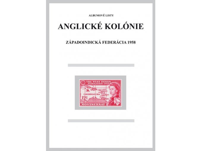 Albumové listy angl kol 1958 Západoindická federácia