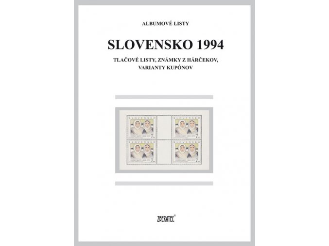Albumové listy SR 1994 II