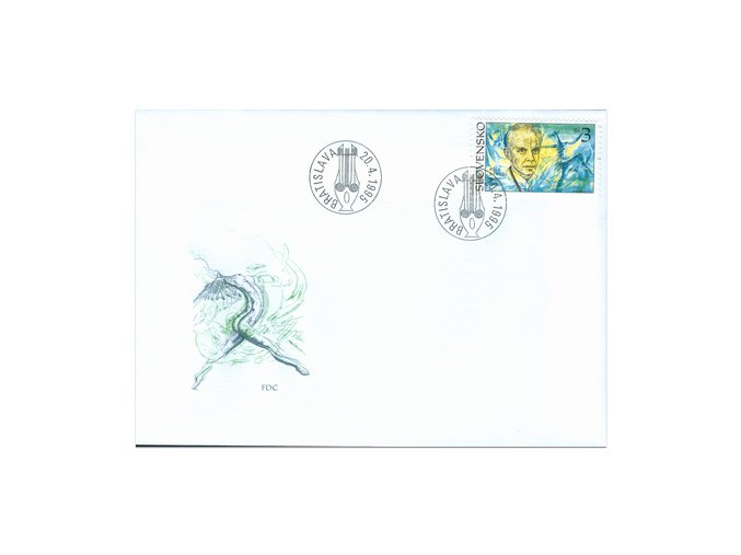 SR 1995 / 062-063 / Osobnosti FDC (2)