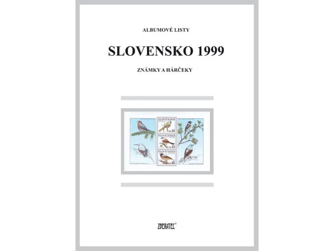 Albumové listy SR 1999 I
