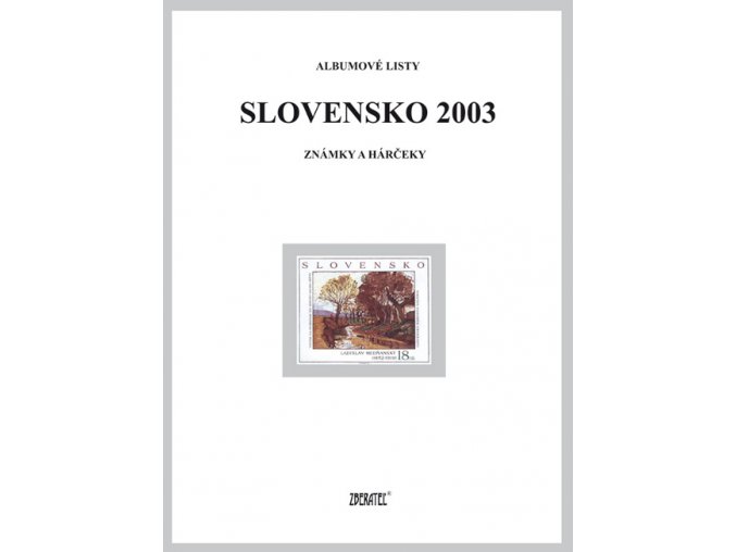 Albumové listy SR 2003 I