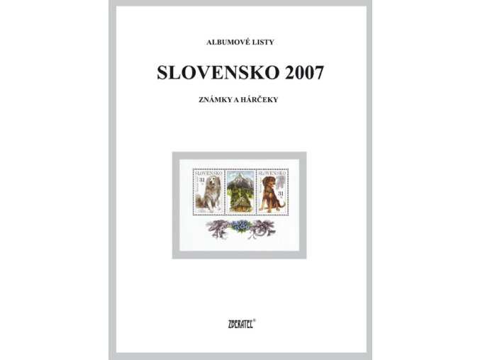 Albumové listy SR 2007 I
