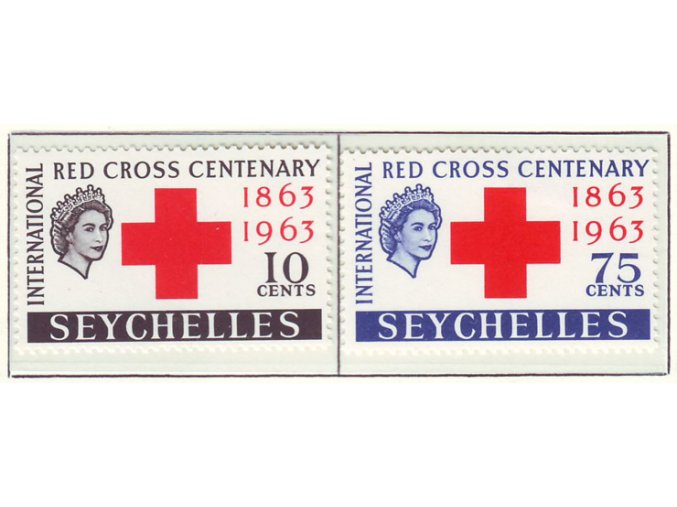 1963 Red Cross Seychelles