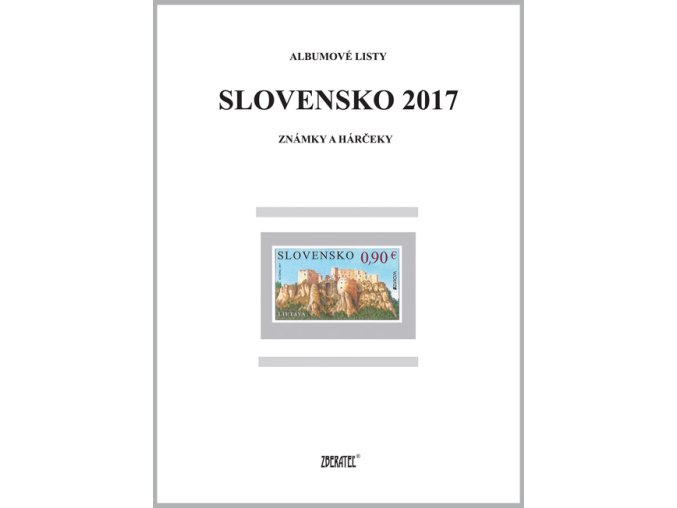 Albumové listy SR 2017 I