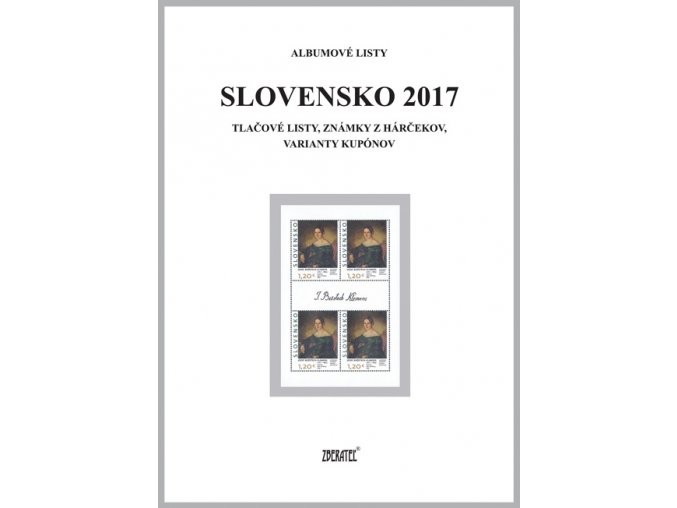 Albumové listy SR 2017 II