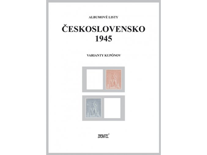 Albumové listy Československo 1945 II