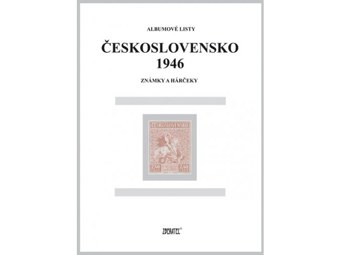 Albumové listy Československo 1946 I