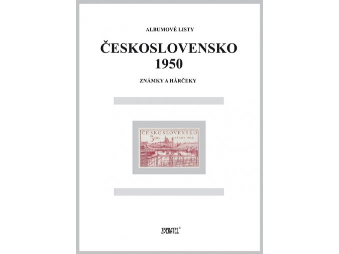 Albumové listy Československo 1950