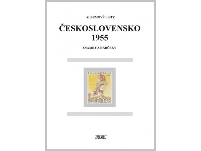 Albumové listy Československo 1955 I