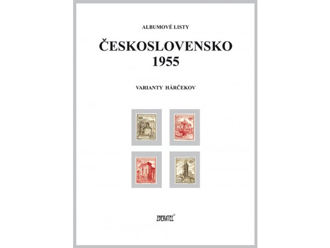 Albumové listy Československo 1955 II