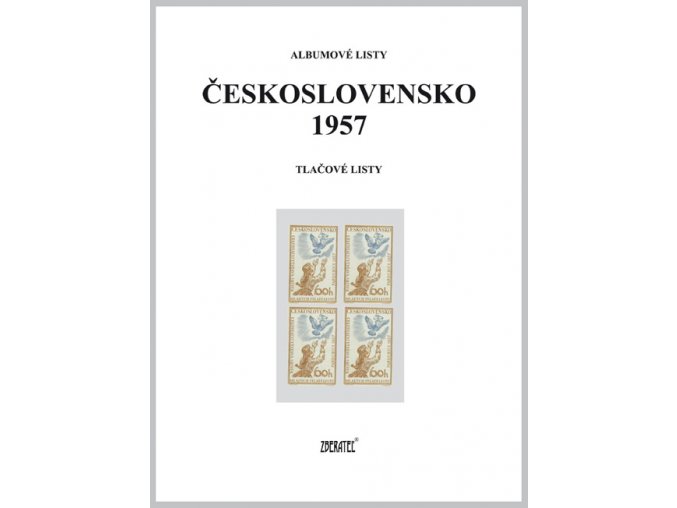 Albumové listy Československo 1957 II