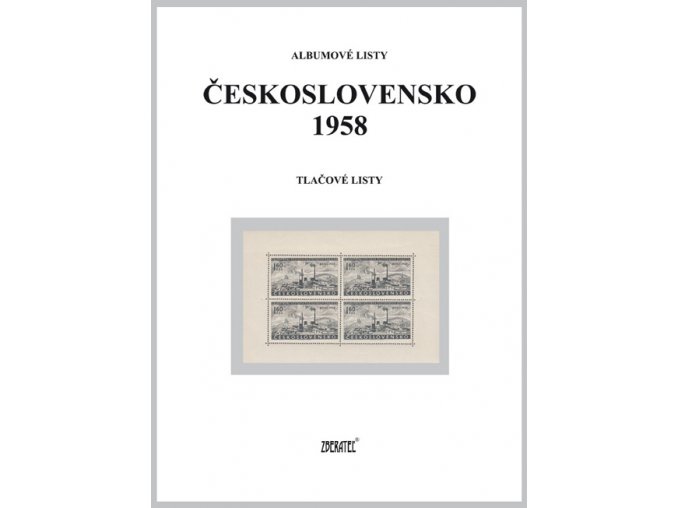 Albumové listy Československo 1958 II