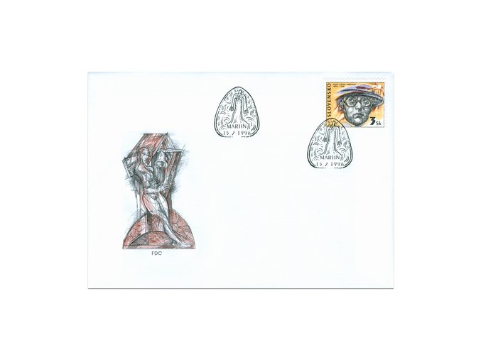 SR 1996 / 085-086 / Osobnosti FDC (2)