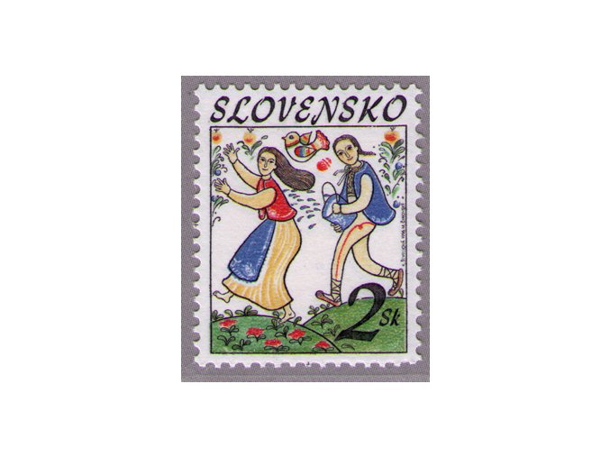 SR 1996 / 087 / Veľká noc - ľudové zvyky