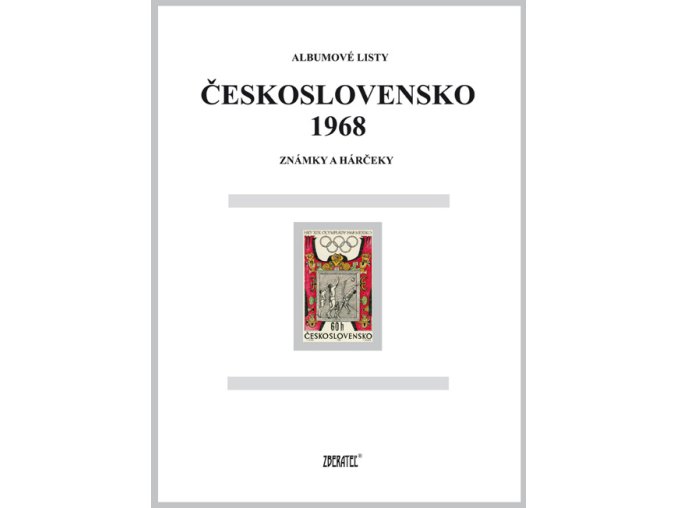 Albumové listy Československo 1968 I