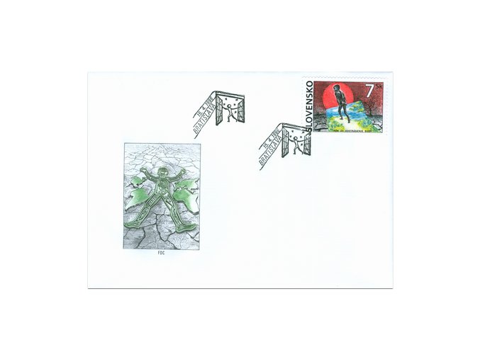 SR 1996 / 088 H / Rok za odstránenie biedy FDC
