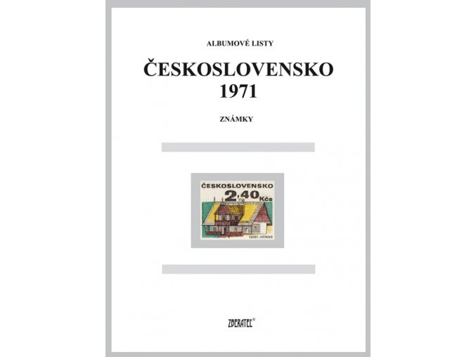 Albumové listy Československo 1971 I