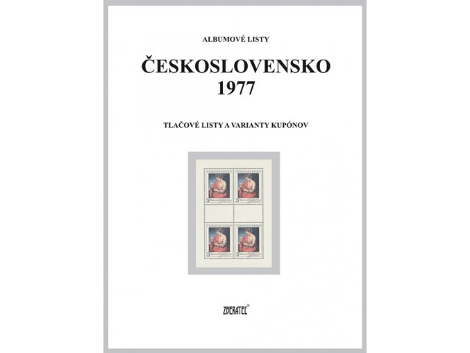 Albumové listy Československo 1977 II
