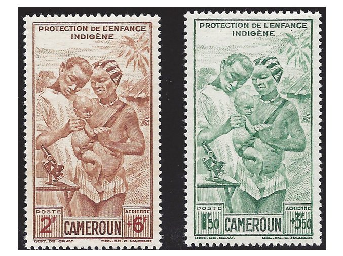 Cameroun 0245 0246