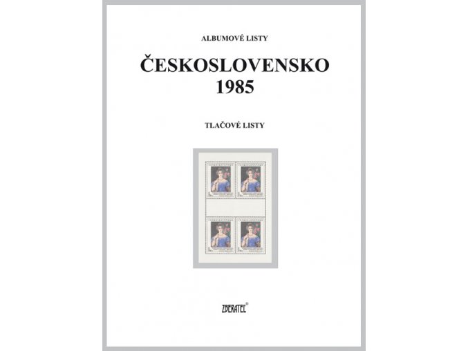 Albumové listy Československo 1985 II