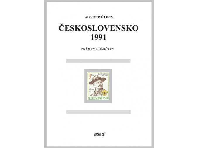 Albumové listy Československo 1991 I