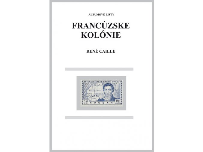 Albumové listy Franc kol 1939 René Caillé