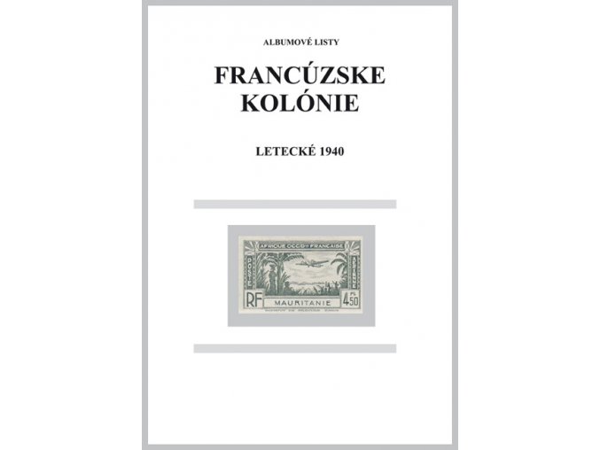 Albumové listy Franc kol 1940 Letecké